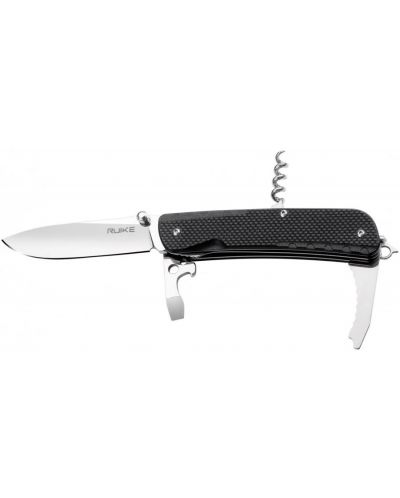 Švicarski džepni nož Ruike LD21 - 12 funkcija, crni - 1