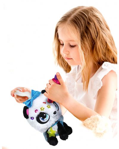 Plišana igračka Shimmer Stars – Panda Piksi, s opremama - 9