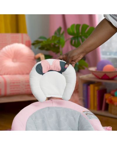 Ležaljka s glazbom i vibracijama Bright Starts Disney Baby - Minnie Mouse - 6