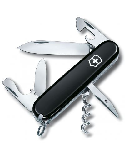 Švicarski džepni nož Victorinox - Spartan, 12 funkcija, crni - 1