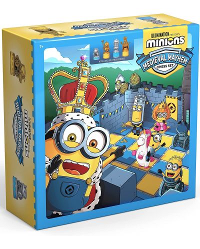 Šah The Noble Collection - Minions Medieval Mayhem Chess Set - 7