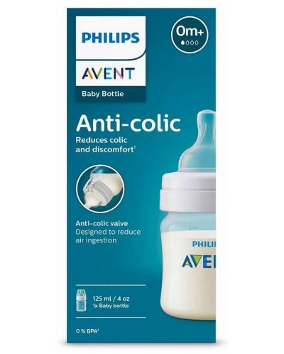 Bočica Philips Avent - Classic, Anti-colic, PP, 125 ml - 5