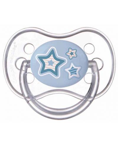 Silikonska duda varalica Canpol - Newborn Baby, 6-18 mjeseci, Zvezda - 1