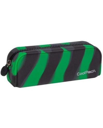 Silikonska pernica Cool Pack Tube - Zebra Green - 1