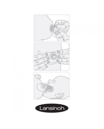 Silikonski štitnici za bradavice Lansinoh - 2 komada, 20 mm - 3