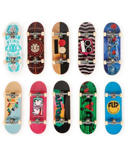 Skateboardi za prste Spin Master - Tech Deck, DLX PRO, 10 komada - 1