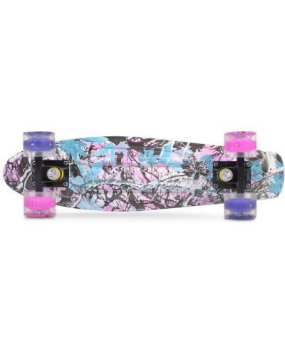 Skateboard Byox - Graffiti Pink, s crnom osnovom, 56 sm - 2