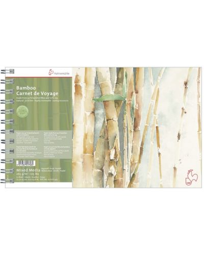 Blok za crtanje sa spiralom Hahnemuhle Bamboo - A5, 15 listova - 1