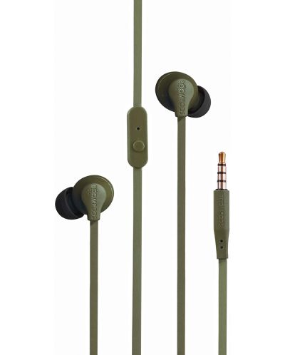Slušalice s mikrofonom Boompods - Sportline, zelene - 1