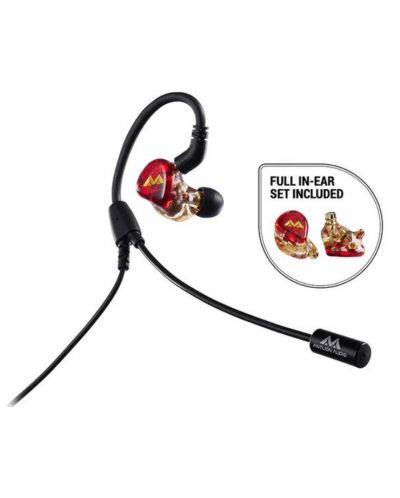Slušalice s mikrofonom Antlion Audio - Kimura Solo, crno/crvene - 2