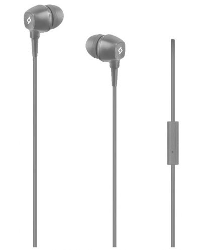 Slušalice s mikrofonom ttec - Pop In-Ear Headphones, sive - 1