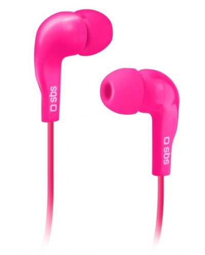 Slušalice s mikrofonom SBS - Mix 10, ružičaste - 1