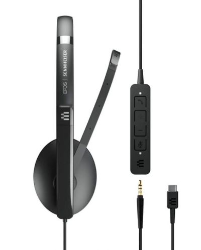 Slušalice s mikrofonom EPOS - Sennheiser ADAPT 165, USB-C, crne - 5