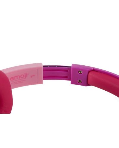 Dječje slušalice s mikrofonom Emoji - Flip n Switch, ružičasto/ljubičaste - 5