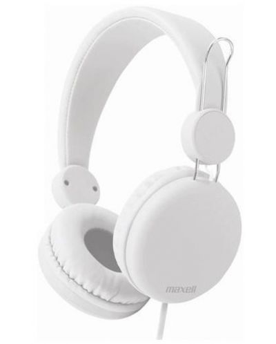 Slušalice s mikrofonom Maxell - HP Spectrum, bijele - 1