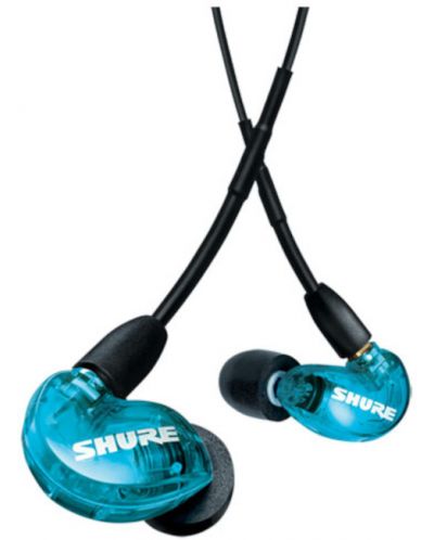 Slušalice s mikrofonom Shure - Aonic 215, plave - 1