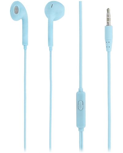 Slušalice s mikrofonom Tellur - Fly, plave - 1