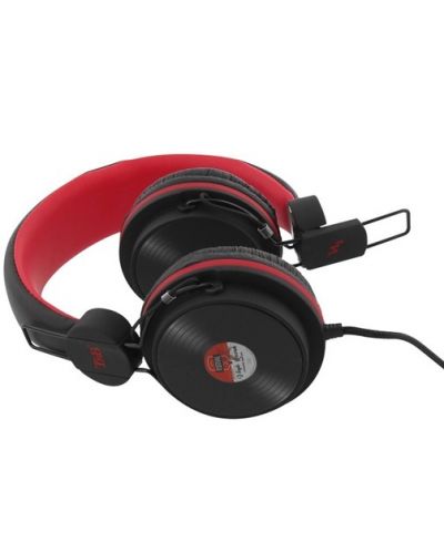 Slušalice s mikrofonom TNB - Be color, On-ear, crno/crvene - 2