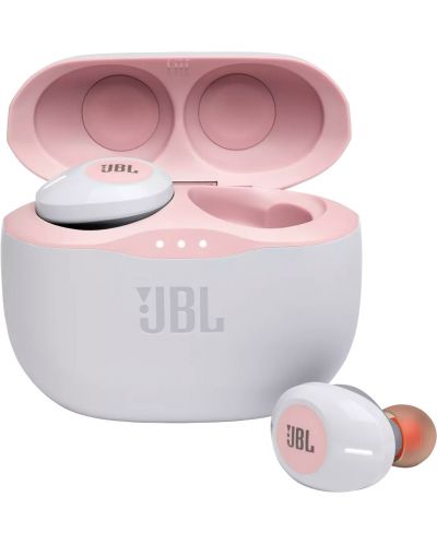 Slušalice s mikrofonom JBL - Tune 125, TWS, ružičaste - 1