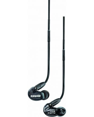 Slušalice Shure - SE215 Pro, crne - 1