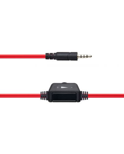 Slušalice s mikrofonom Canyon - HSC-1, crvene - 5
