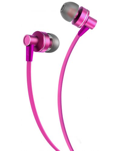 Slušalice s mikrofonom Riversong - Spirit T, ružičaste - 1
