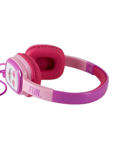 Dječje slušalice s mikrofonom Emoji - Flip n Switch, ružičasto/ljubičaste - 7