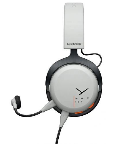 Slušalice s mikrofonom Beyerdynamic - MMX 100, sive - 2