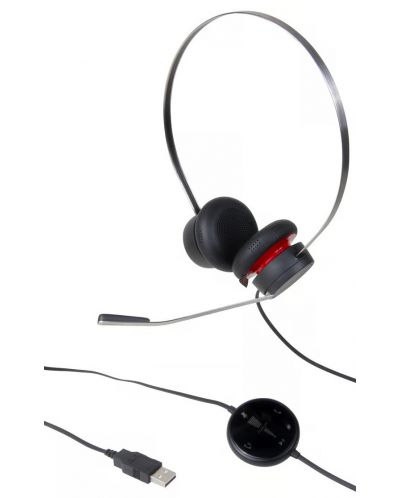Slušalice s mikrofonom Avaya - AV L159, crne - 2