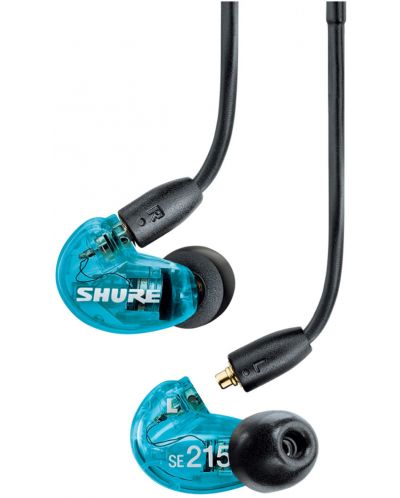 Slušalice s mikrofonom Shure - Aonic 215, plave - 2