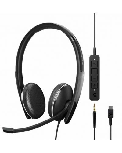 Slušalice s mikrofonom EPOS - Sennheiser ADAPT 165, USB-C, crne - 2
