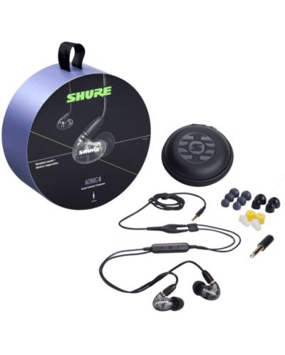 Slušalice s mikrofonom Shure - Aonic 4, crne - 2