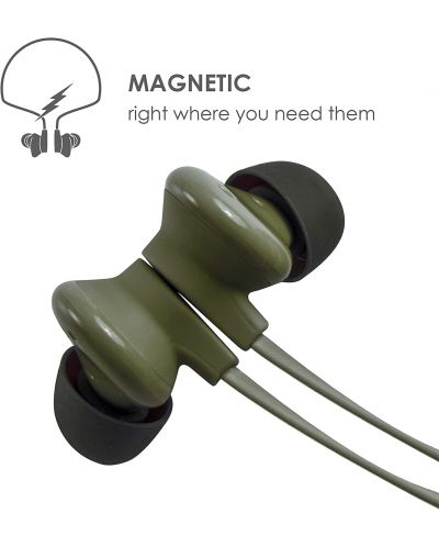 Slušalice s mikrofonom Boompods - Sportline, zelene - 3