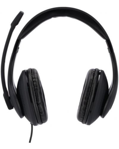 Slušalice s mikrofonom Hama - HS-USB300, crne - 2