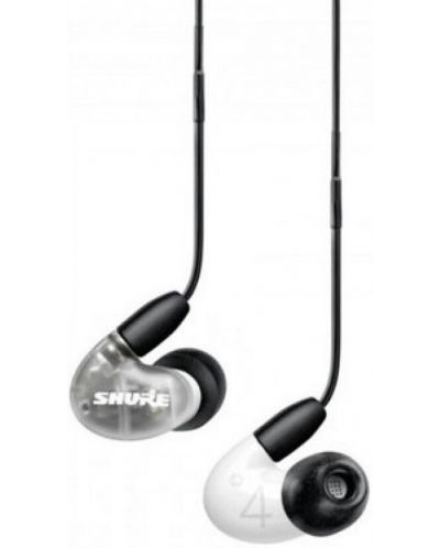 Slušalice s mikrofonom Shure - Aonic 4, bijele - 1