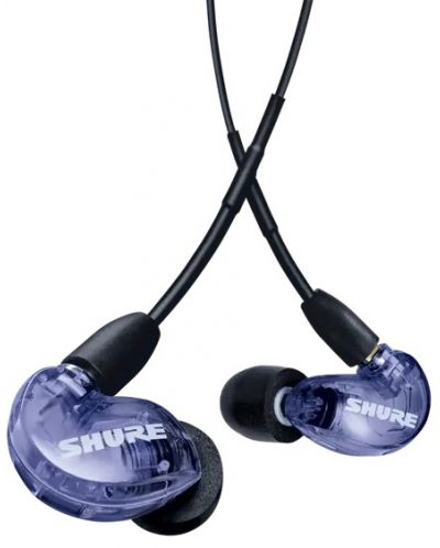 Slušalice s mikrofonom Shure - SE215 Special Edition UNI, ljubičaste - 1
