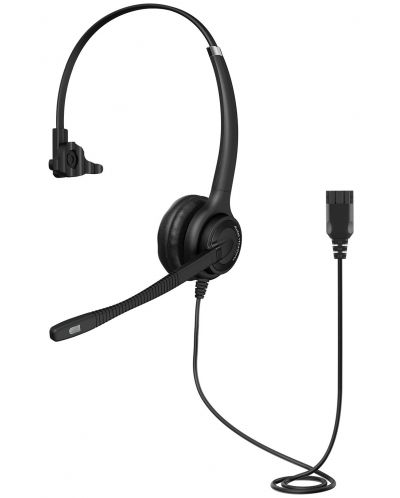 Slušalice s mikrofonom Axtel - ELITE HDvoice mono NC, crne - 5