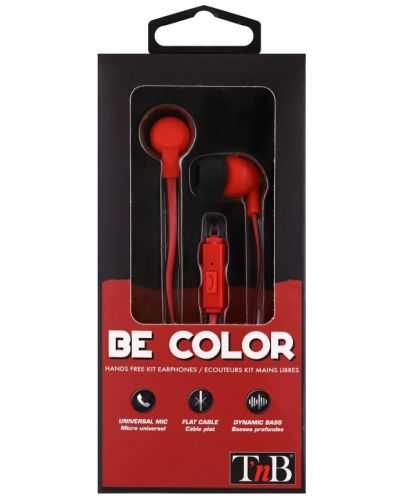 Slušalice s mikrofonomTNB - Be color, crvene - 4