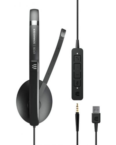 Slušalice s mikrofonom EPOS - Sennheiser ADAPT 165, crne - 5