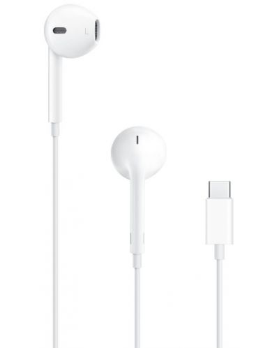 Slušalice s mikrofonom Apple - EarPods USB-C, bijele - 1
