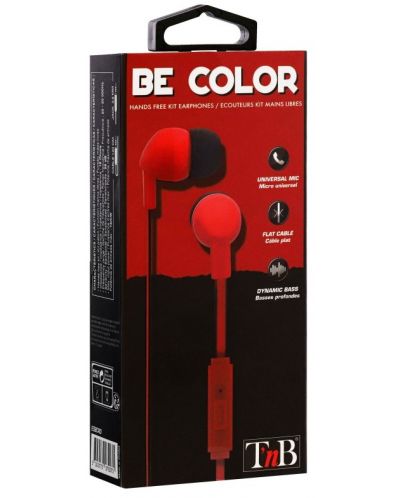 Slušalice s mikrofonomTNB - Be color, crvene - 3