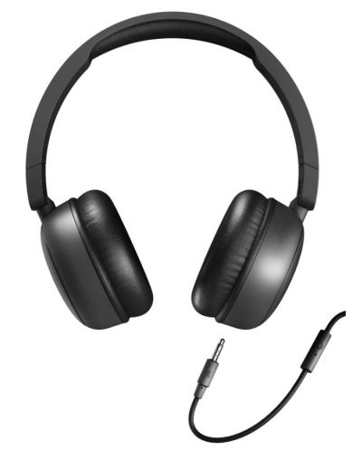 Slušalice s mikrofonom Energy Sistem - Soundspire, crne - 3