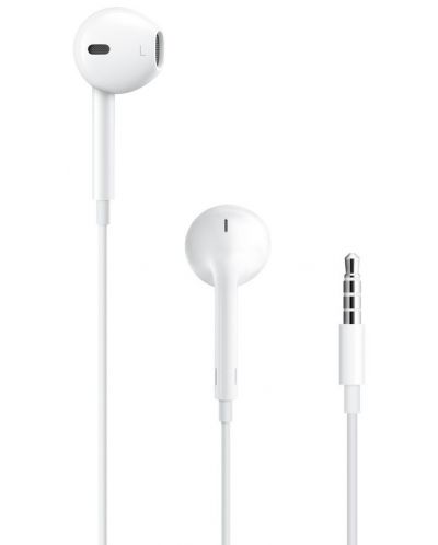 Slušalice s mikrofonom Apple - EarPods 3.5mm (2017), bijele - 1