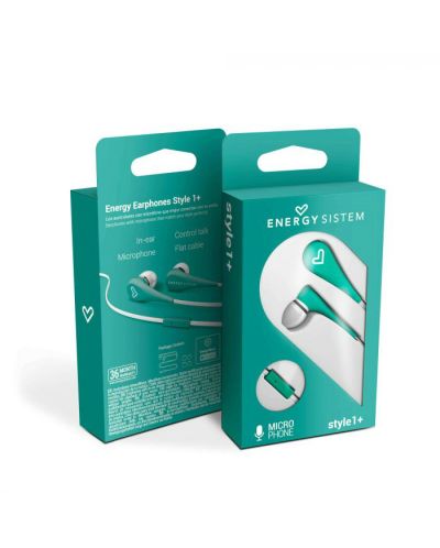 Slušalice Energy Sistem - Earphones Style 1+, mint - 6
