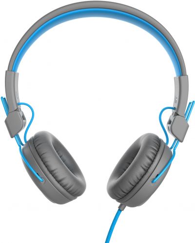 Slušalice s mikrofonom Jlab - Studio, sivo/plave - 1