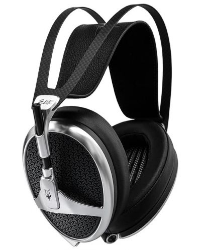 Slušalice Meze Audio - Elite 6.3 mm, Hi-Fi, crne/srebrne - 1