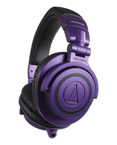 Slušalice Audio-Technica - ATH-M50XPB Limited Edition, ljubičaste - 1