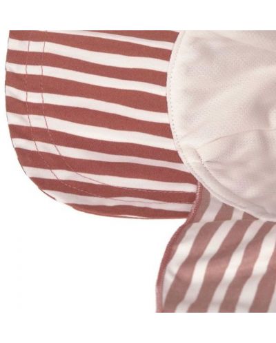 Šešir za sunčanje sa šilterom Lassig - Splash & Fun, Stripes Red, veličina 43/45, 3-6 m - 2