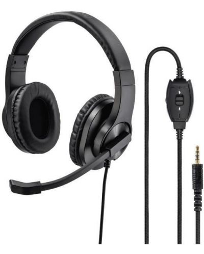 Slušalice s mikrofonom Hama - HS-P350, crne - 4