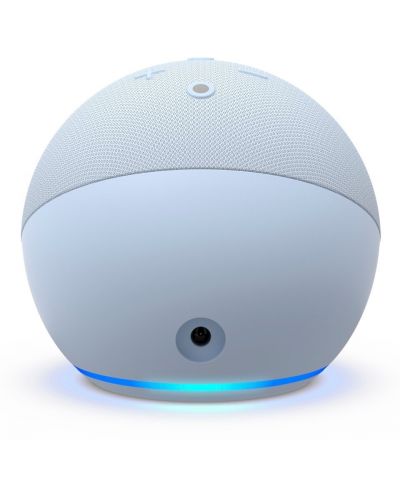 Smart zvučnik Amazon - Echo Dot 5, sa satom, plavi - 5
